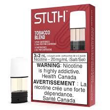 STLTH Pod Cartridges - 3x2ml, Flavour: Tobacco Blend