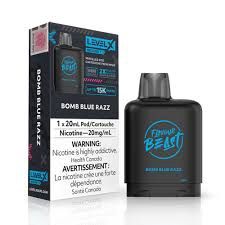 Level X Boost Pod G2 - Flavour Beast 25K, Flavour: Bomb Blue Razz