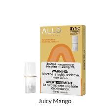 Allo Sync Pod Pack - 3X2ml, Flavour: Juicy Mango