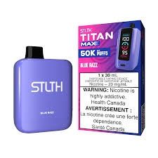 STLTH Titan Max 50K Disposable Vape, Flavour: Blue Razz