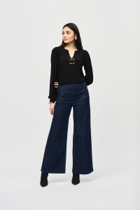 Joseph 243185 Silky Knit Flared Top
