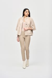 Joseph 243129 Textured Jacquard Pull-On Pants