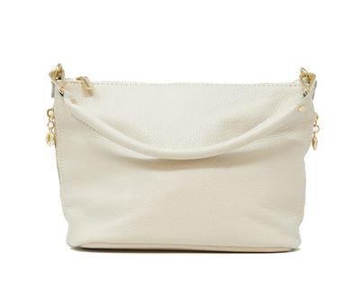 German Fuentes GF0798 Leather Side-Zip Crossbody