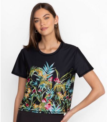 Johnny A1724 Bee Active Short Sleeve Tee - Aki