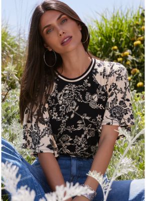 Johnny T19524 The Janie Favorite Flutter Raglan Sleeve - Vassala