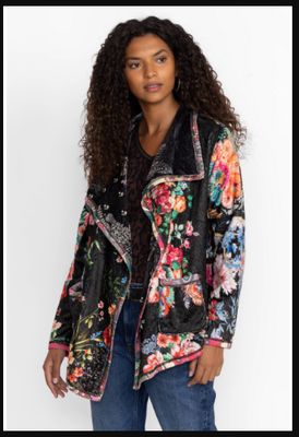 Johnny B43024 Joan Wrap Sherpa Jacket - Farfalla Joan