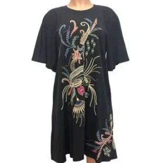 Johnny (JWLA) J32924-6 Antonella Flutter Sleeve Raglan Dress