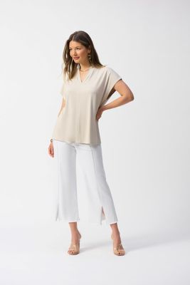 Joseph 251286 Jersey Short Sleeve Straight Top