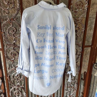 Stitchdrop 2319249A Florida Shirt Dress Stitchdrop 2319249A Florida Shirt Dress