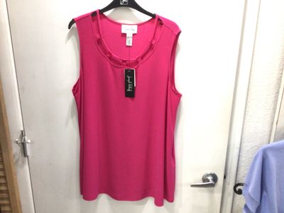 Joseph 231058 Sleeveless Cutout Nk Blouse