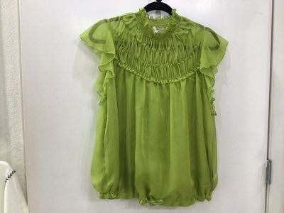 Lola + Sophie T1707 Smocked Chiffon Top