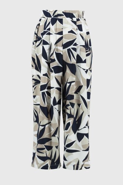 Joseph 251072 Gauze Tropical Print Culotte Pants, Size: 12