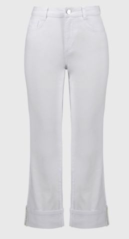 Joseph 251960 Slim Fit Cropped Jeans, COLOR: WHITE, Size: 6