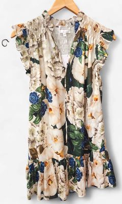 Lavender Brown AZS2380M83 Theodora Mini Dress