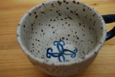 Freckles Mug with hidden Flower Ornament