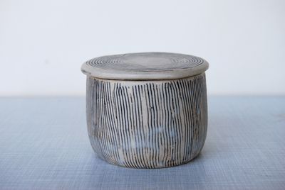 Stripes Butter Canister Grande