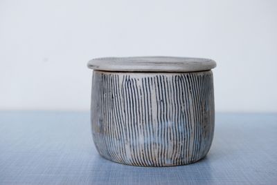 Stripes Butter Canister Grande