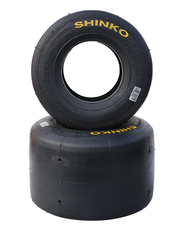 SHP Prime "Yellow" Full Size 2 Cycle Tire Set 4.5/7.1