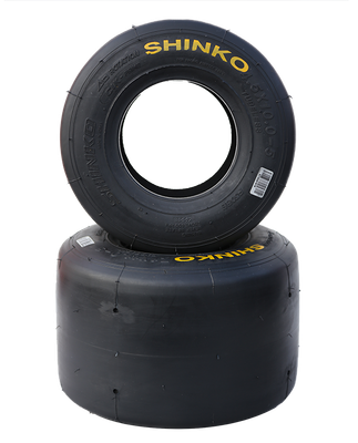 SHP Prime "Yellow" Full Size 2 Cycle Tire Set 4.5/7.1