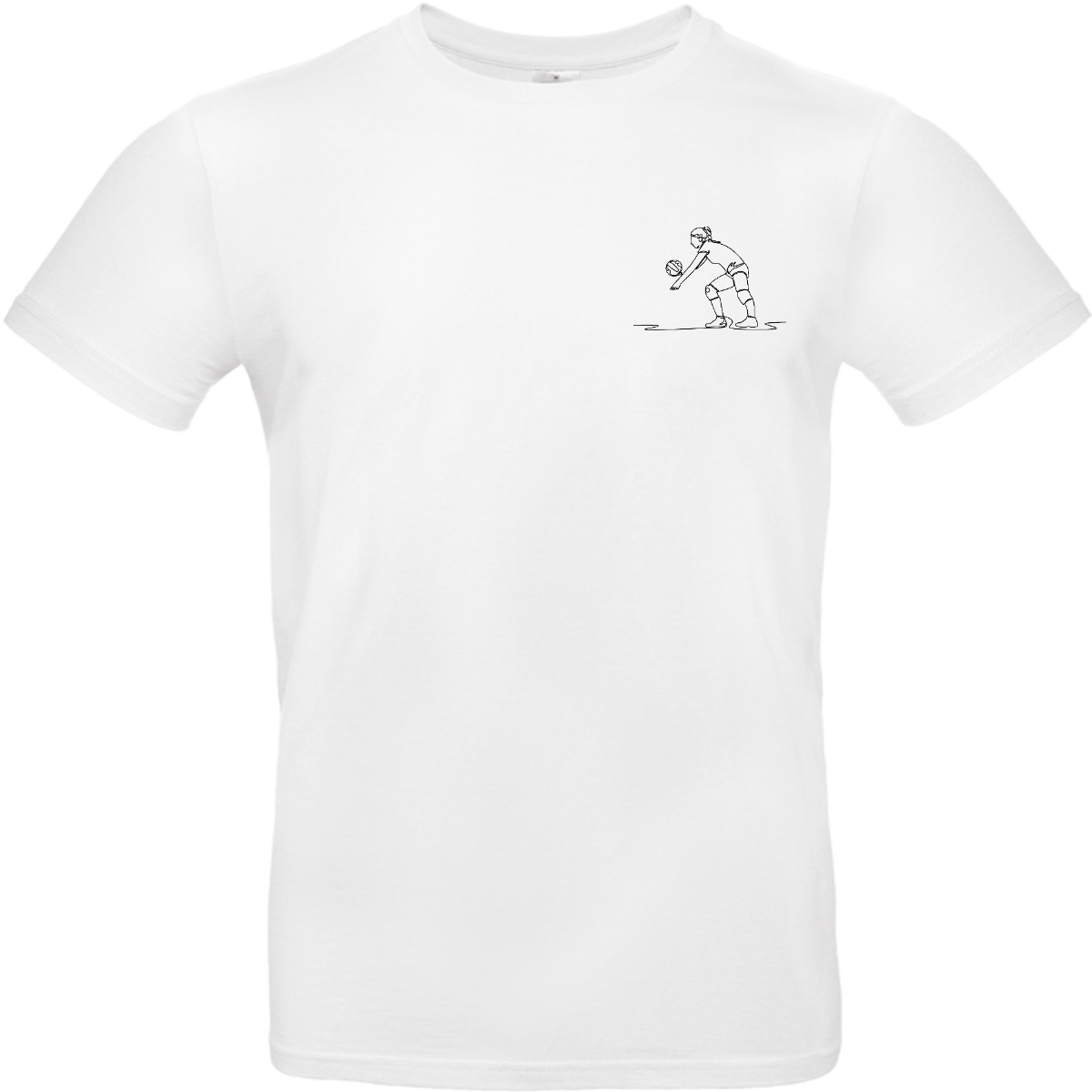 T-shirt - Volleybal player ( girl )