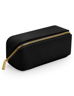 Leder toilet/accessoires tas mini