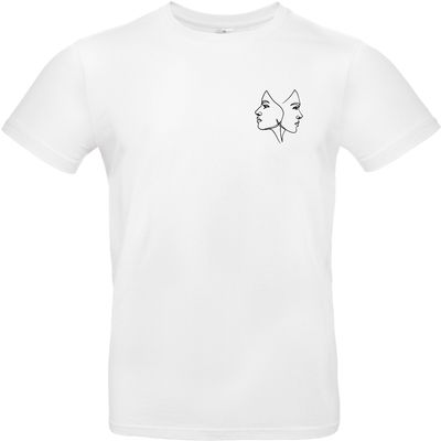 T-shirt - Girl with 2 faces