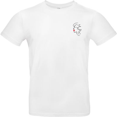T-shirt - Girl with red lips