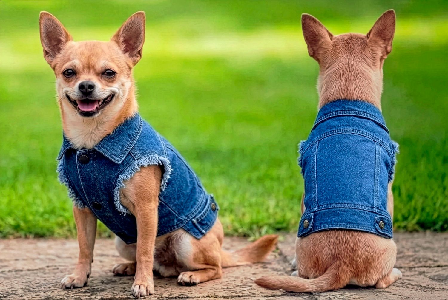 Dog Denim Jacket