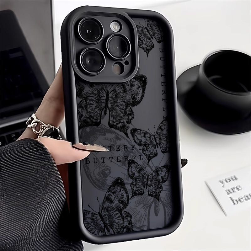 Vintage Butterfly For Apple 15ProMax Phone Case