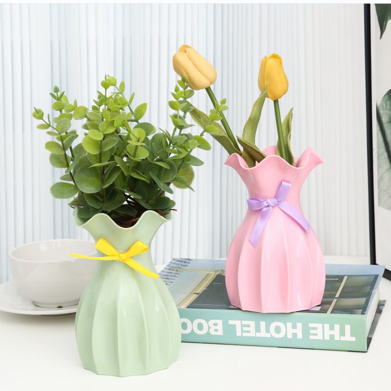 Living Room Flower Arrangement Container Decoration Flower Pot Starry Dried Vase