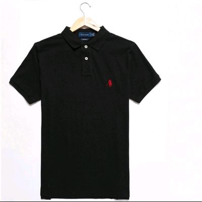 T-shirt uomo POLO nera