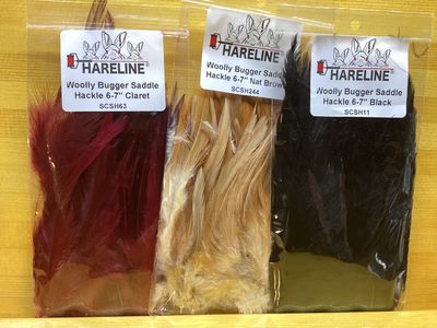 Hareline Wooly Bugger Saddle Hackle
