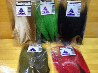 Hook&amp;Hackle Bucktail Pieces