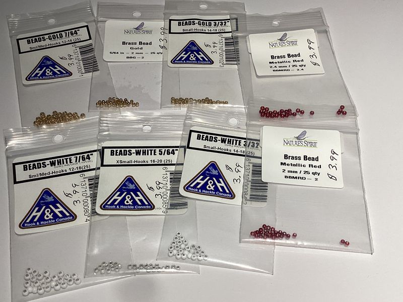 Hook&amp;Hackle / Natures Spirit  Brass Beads