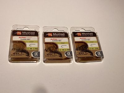 Mustad Wet/Nymph Hooks