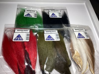 Hook&amp;Hackle Bucktail Pieces