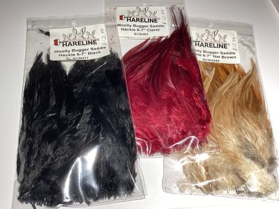 Hareline Wooly Bugger Saddle Hackle