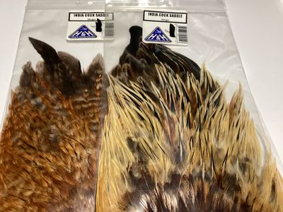 Hook&Hackle India Cock Saddle Hackle (Ginger)