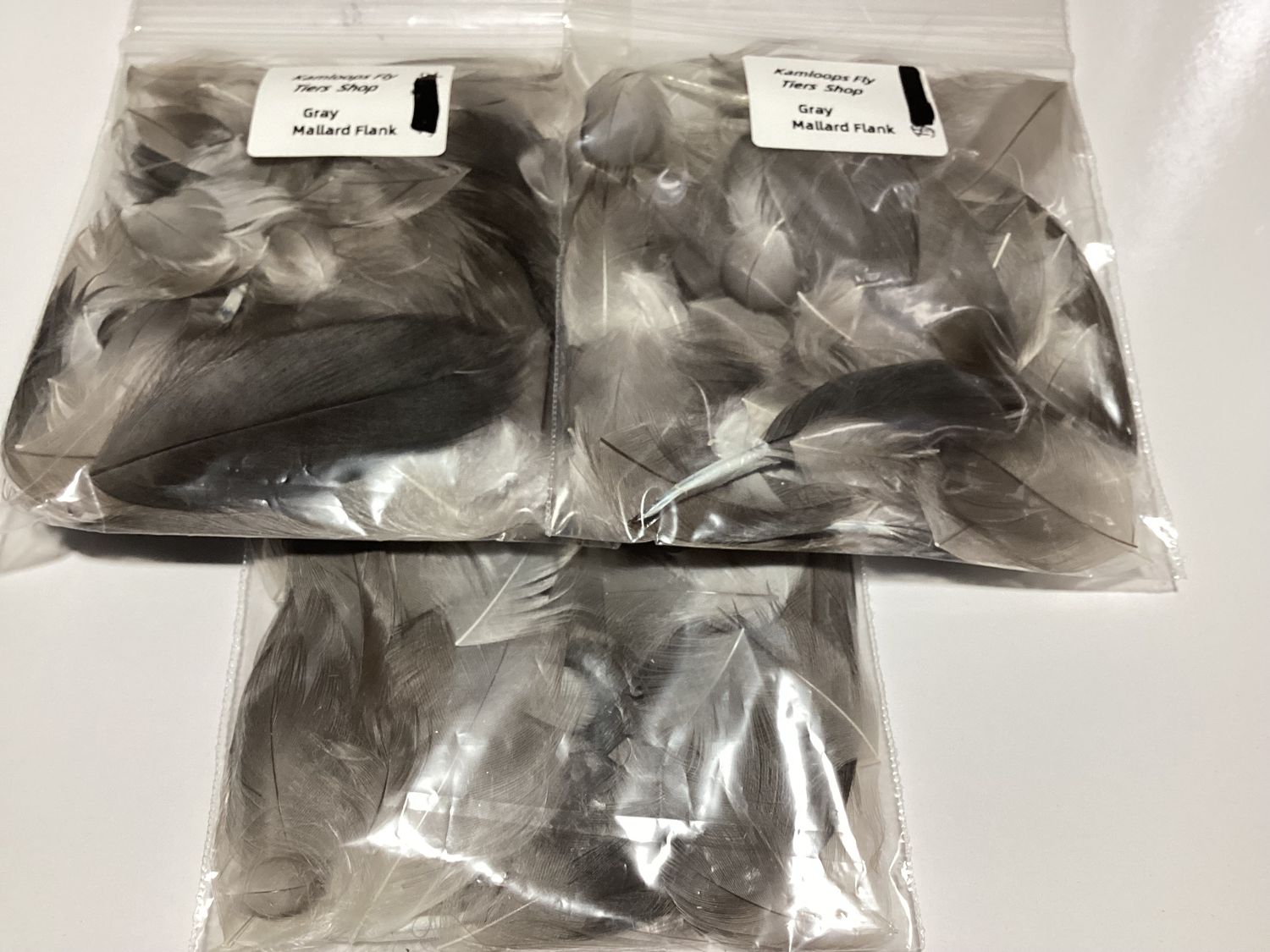 Mallard Flank Natural Gray