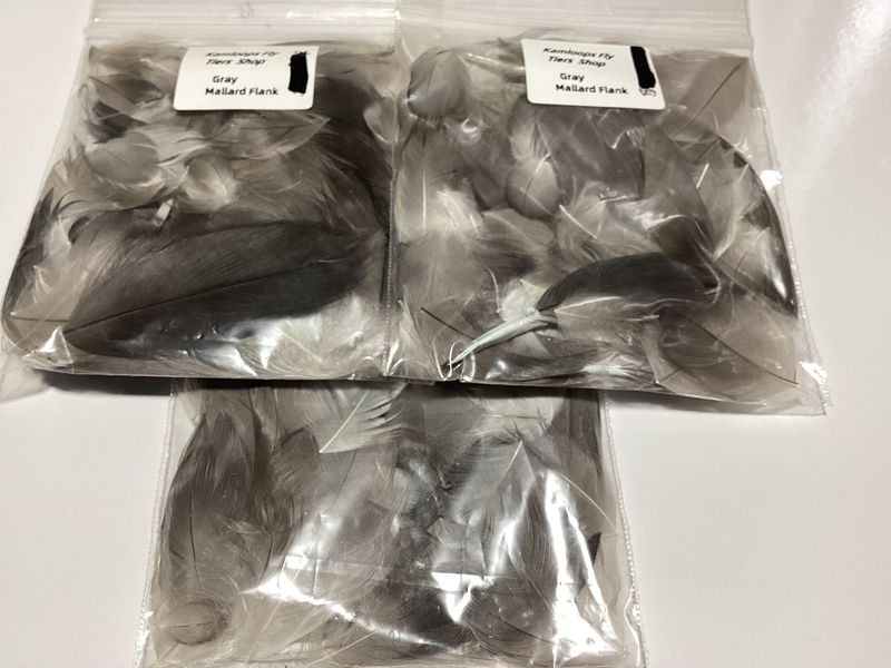 Mallard Flank Natural Gray