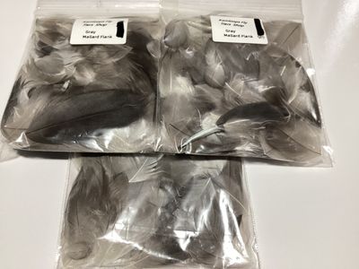 Mallard Flank Natural Gray