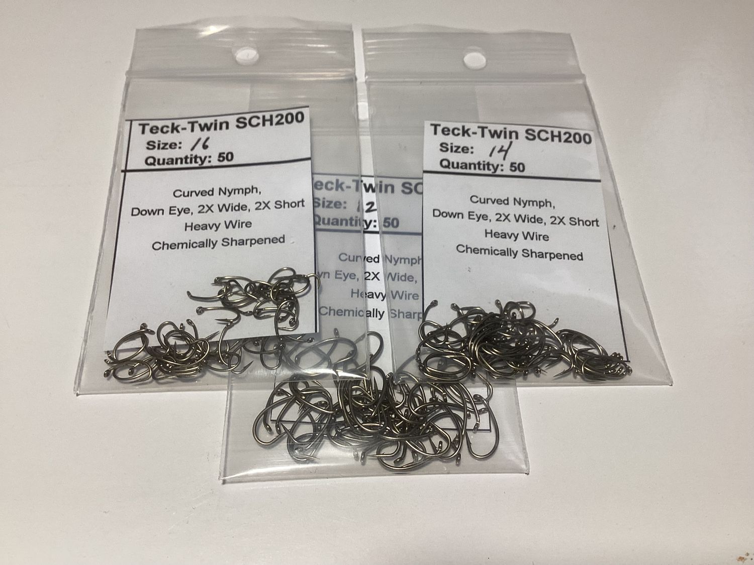 Teck-Twin Curved Pupa/Nymph Hook