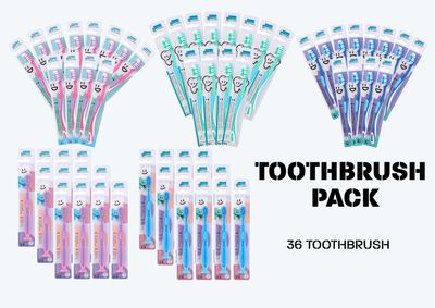 Bulk Toothbrush Pack