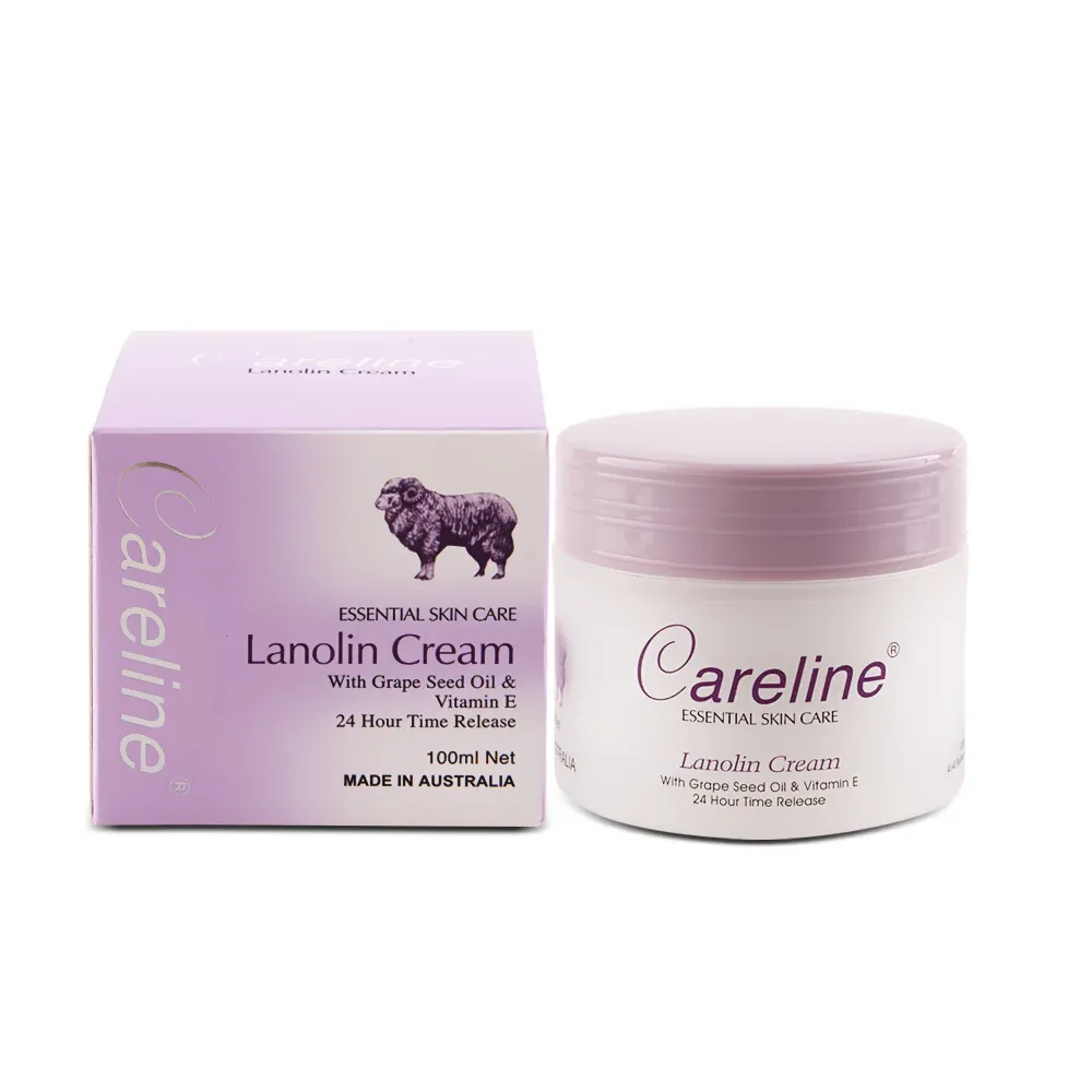 Careline Lanolin Grape Seed Oil &amp; VE (100ml)