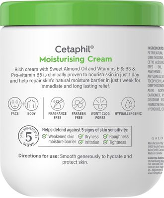 Cetaphil Moisturising Cream (550g)