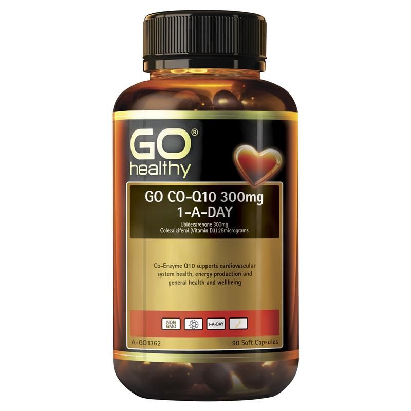 Go Healthy Co Q10 300mg (90 Capsules)