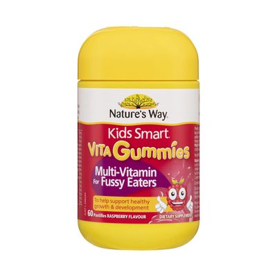 Nature&#39;s Way Kids Smart Multi-Vitamin Fussy Eater (60 Pastilles)