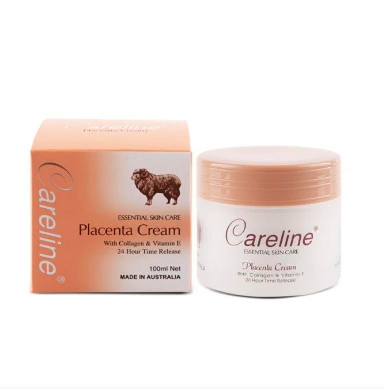 Careline Placenta Cream With Collagen &amp; Vitamin E (100ml)
