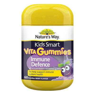 Nature&#39;s Way Kids Smart Vita Gummies Immune Defence (60 Pastilles)