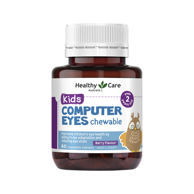 Healthy Care Kids Computer Eyes Berry Flavour Chewable 60 Tabs